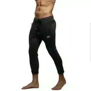 NEW NWT Skinny Jogger Pants Private Structure Essential Bottoms Dark Melange $43